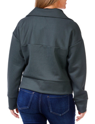 Thumbnail 2: Reaction Women's Solid Knit Pullover Top 