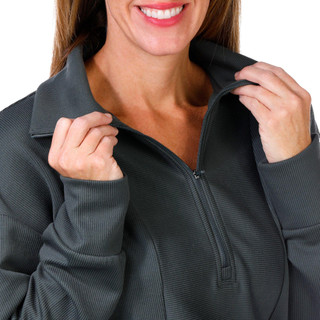 Thumbnail 3: Reaction Women's Solid Knit Pullover Top 