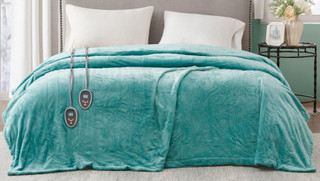 Thumbnail 4: Beautyrest Beautyrest Heated Plush Blanket 