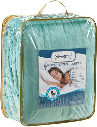 Thumbnail 5: Beautyrest Beautyrest Heated Plush Blanket 