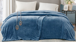 Thumbnail 13: Beautyrest Beautyrest Heated Plush Blanket 