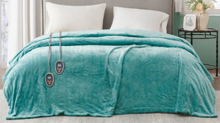 Thumbnail 10: Beautyrest Beautyrest Heated Plush Blanket 