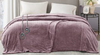 Thumbnail 10: Beautyrest Beautyrest Heated Plush Blanket 