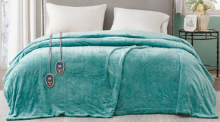 Thumbnail 11: Beautyrest Beautyrest Heated Plush Blanket 