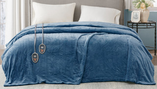 Thumbnail 15: Beautyrest Beautyrest Heated Plush Blanket 