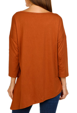 Thumbnail 2: Cyrus Women's Asymmetrical Embellished Knit Top 
