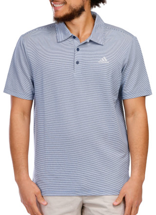 Thumbnail 1: Adidas Men's Active Stripe Polo Shirt 