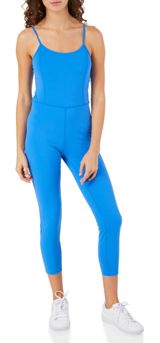 Thumbnail 1: LVBY Juniors Active Solid Jumpsuit 
