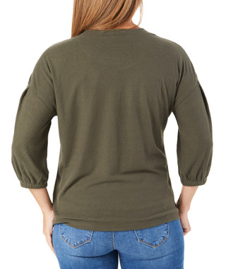 Thumbnail 2: Chenault Women's Solid Raglan Top 