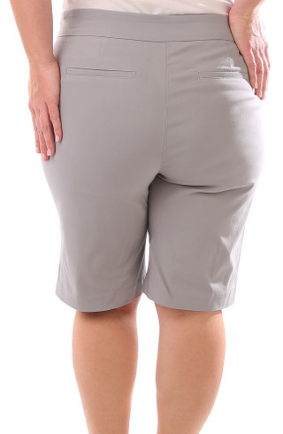 Thumbnail 2: Coral Bay Coral Bay Plus Solid Favorite Fit Millenium Shorts 