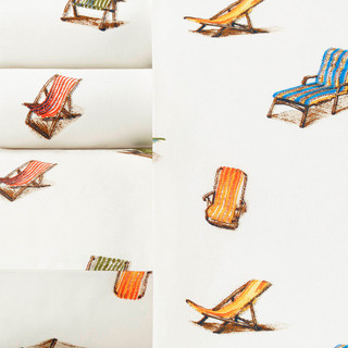 Thumbnail 4: Tommy Bahama Tommy Bahama Beach Chairs Sheet Set 