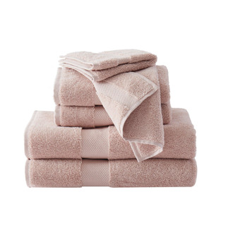 Thumbnail 1: Brooklyn Loom Brooklyn Loom 6-pc Solid Turkish Cotton Towel Set 