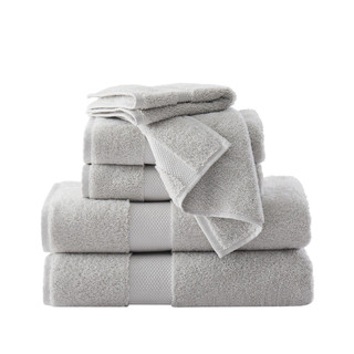 Thumbnail 1: Brooklyn Loom Brooklyn Loom 6-pc Solid Turkish Cotton Towel Set 