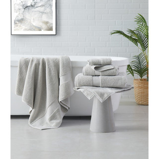 Thumbnail 2: Brooklyn Loom Brooklyn Loom 6-pc Solid Turkish Cotton Towel Set 