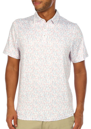 Thumbnail 3: FLAG & ANTHEM Men's Americana Short Sleeve Polo 