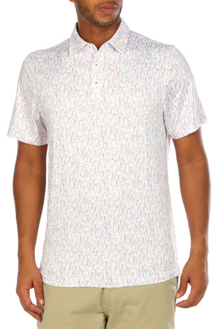 Thumbnail 1: FLAG & ANTHEM Men's Americana Short Sleeve Polo 