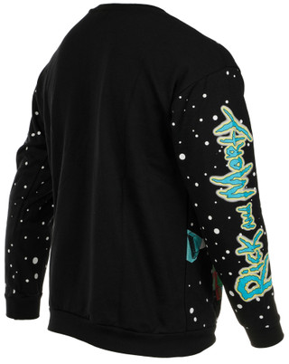 Thumbnail 2: Men's Merry Rickmas Pullover Sweater 
