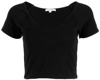 Thumbnail 1: Z SUPPLY Women's Ribbed Crop Top 