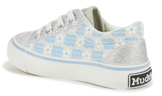 Thumbnail 2: Mudd Toddler Girls Glitter Floral Casual Sneakers 