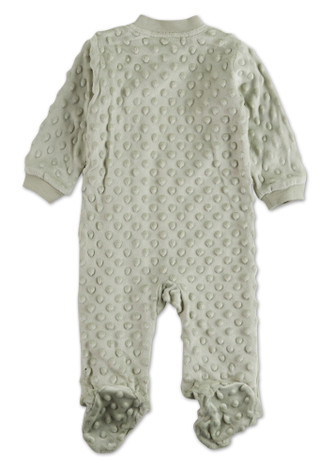 Thumbnail 2: Baby Bear Baby Boy Embossed Footed Sleeper 