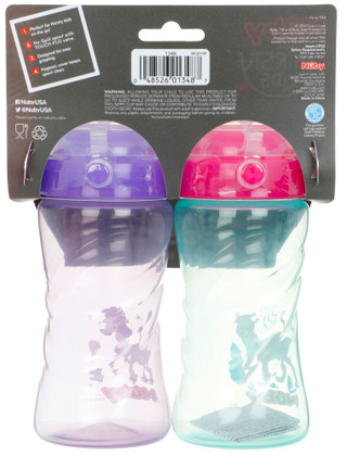 Thumbnail 2: Nuby 2 Pk Sip It Sport Water Canteens - Multi 