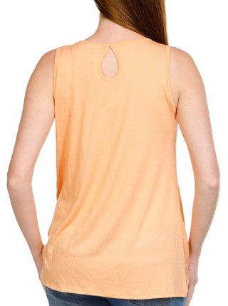 Thumbnail 2: ECLA Women's Solid Sleeveless Top 