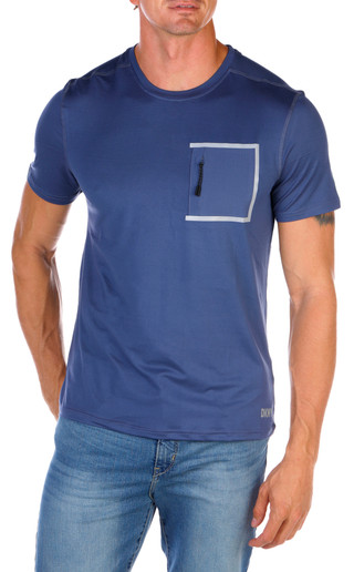 Thumbnail 1: DKNY Sport Men's Solid Chest Pocket Tee 