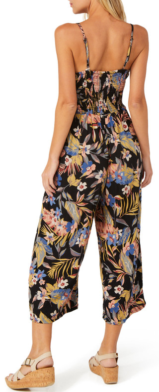 Thumbnail 2: Angie Angie Juniors Sleeveless Twist Front Cropped Jumpsuit 
