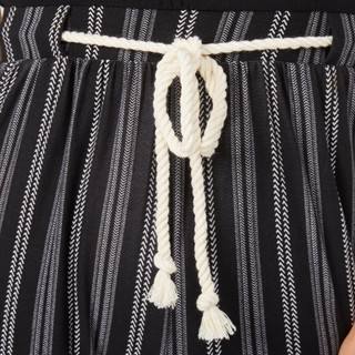 Thumbnail 3: Derek Heart Derek Heart Juniors Striped Rope Belt Jumpsuit 