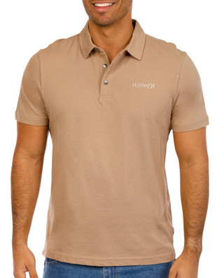 Thumbnail 1: Hurley Hurley Mens Short Sleeve Cotton Polo Shirt 