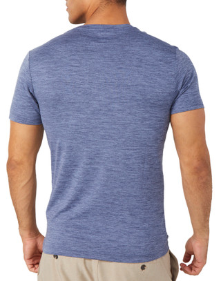 Thumbnail 2: Hurley Hurley Mens Short Sleeve Heathered Reflective Logo Shirt 