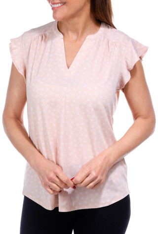 Thumbnail 3: Adrianna Papell Women's Floral Print Top 