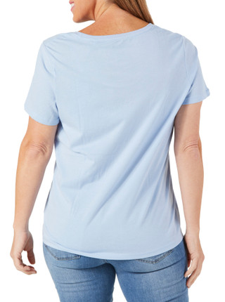 Thumbnail 2: Caribbean Joe Women's Freshly Squeezed Short Sleeve Top 