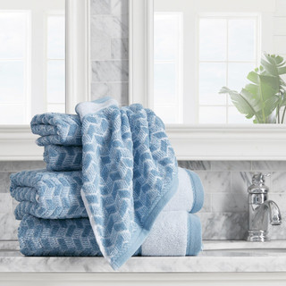 Thumbnail 4: Nautica Nautica 6 Pc. Zane Chevron Towel Set 