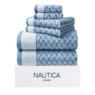 Thumbnail 9: Nautica Nautica 6 Pc. Zane Chevron Towel Set 