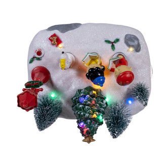 Thumbnail 6: Peanuts Peanuts 6-Inch Lighted Musical Carolers Tabletop Decor 