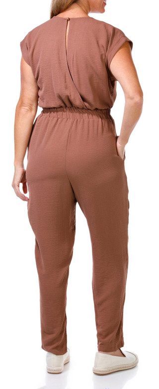 Thumbnail 3: Luxology Luxology Womens Short Sleeve Airflow Jumpsuit 