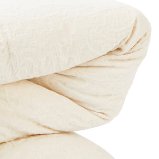 Thumbnail 2: Bombay Bombay 3 Pc Cotton Queen Comforter Set - Medallion Matelasse 
