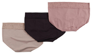 Thumbnail 2: Bali Bali Womens 3 Pk Comfort Revolution Seamless Brief Panties 