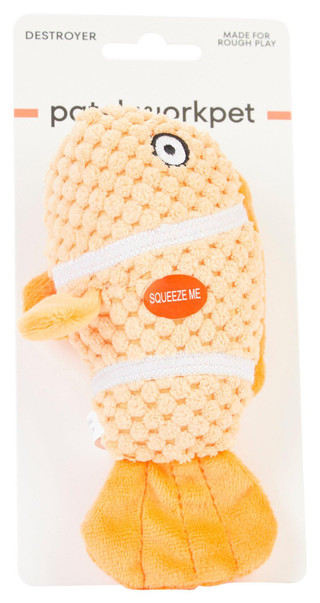 Thumbnail 1: PATCHWORK PET Patchwork Pet 6 in Tropical Fish Dog Toy 