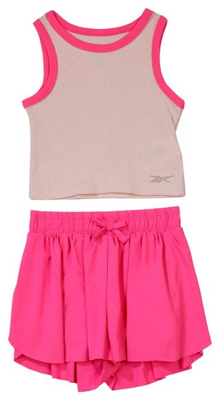 Thumbnail 1: Reebok Reebok Toddler Girls 2 Pc Butterfly Shorts Set 