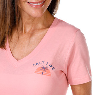 Thumbnail 3: Salt Life Salt Life Womens Short Sleeve Take It Easy Graphic Tee 