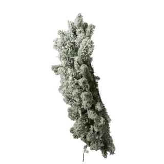Thumbnail 4: Kurt Adler 24 in. Pre-Lit Clear Incandescent Vail Pine Wreath 