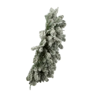 Thumbnail 3: Kurt Adler 24 in. Pre-Lit Clear Incandescent Vail Pine Wreath 