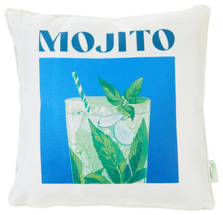 Thumbnail 1: OUTDOOR DECOR Outdoor Decor 18x18 Mojito Decorative Pillow 
