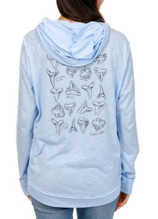 Thumbnail 3: Salt Life Salt Life Junior Long Sleeve Hooded Graphic Tee 