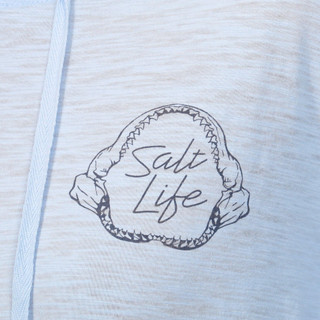 Thumbnail 5: Salt Life Salt Life Junior Long Sleeve Hooded Graphic Tee 