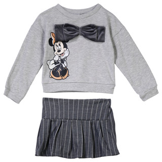 Thumbnail 1: Disney Disney Little Girls 2 Pc Minnie Mouse Skirt Set 
