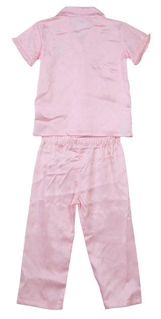 Thumbnail 3: Juicy Couture Juicy Couture Little Girls Light Pink Satin Pajama Set 