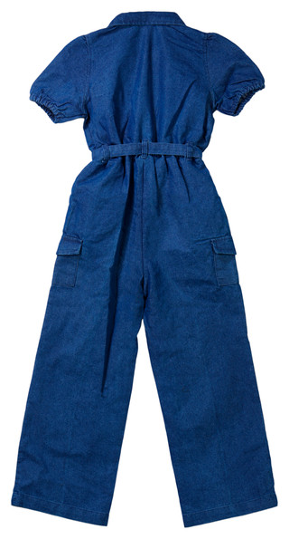 Thumbnail 3: Vince Camuto Vince Camuto Big Girls Denim Jumpsuit 